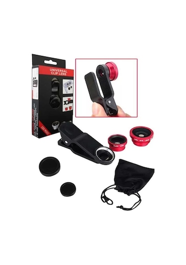 Universal Akıllı Telefon Lens Seti