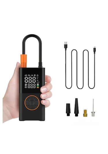 Enshall 6611 3600 Mah Şarjlı Lastik, Bsiklet,oto Hava Kompresörü
