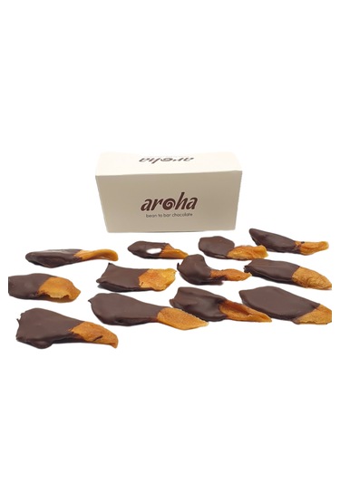 %72 Kakao Bitter Çikolata Kaplı Şekersiz Mango Dilimleri 250 G