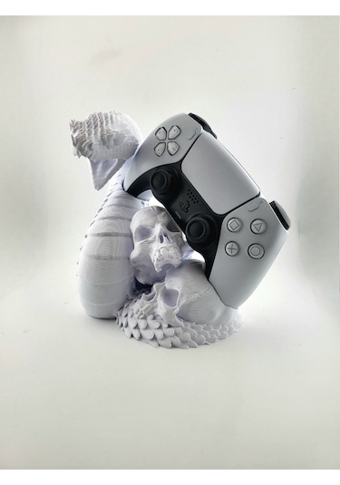 Controller Standı Ps5 Tutucu Yılan Ve Kafatası
