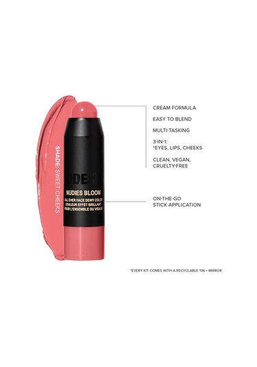 Nudestix Mini Kit Sweet Cheeks Makyaj Seti