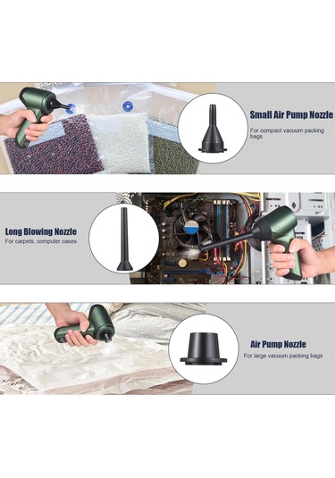 Qianfan Tipi Süpürge Kablosuz 19000pa Güçlü Emiş 3'ü 1 Arada Toz