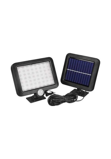 Fortunelane 56 Adet Led Beyaz Işık Duvar Lambası, Güneş Enerjili, Ip65, Otomatik, Ev/bahçe, Farklı Renkler Çok Renkli