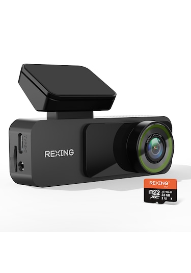 Rexing V1 Lite 2k Wifi Araç Kamerası + 32gb Sd Kart