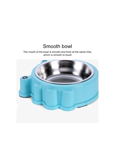 Sones Karikatür Hayvan Tipi Paslanmaz Çelik Pet Köpek Tek Kase