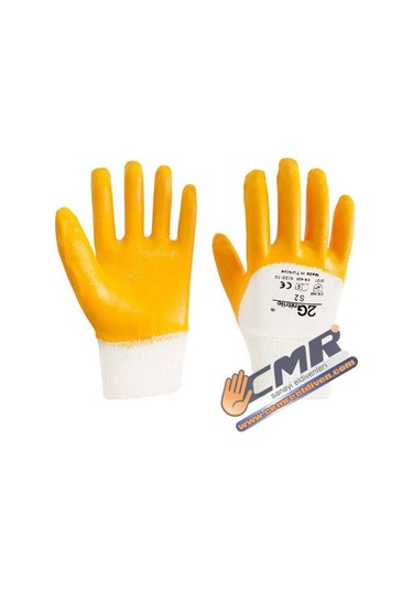 2G Nitril Eldiven Sarı - S2-60 Çift