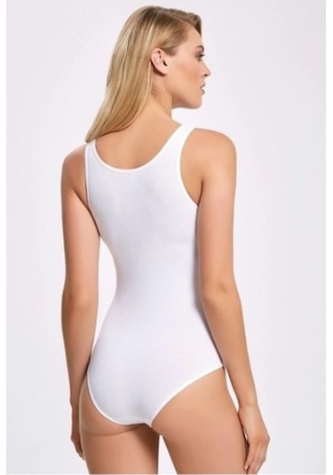 Ilke Kadın Likralı Kançalı Geniş Askılı Body 250/254 - 3 Adet