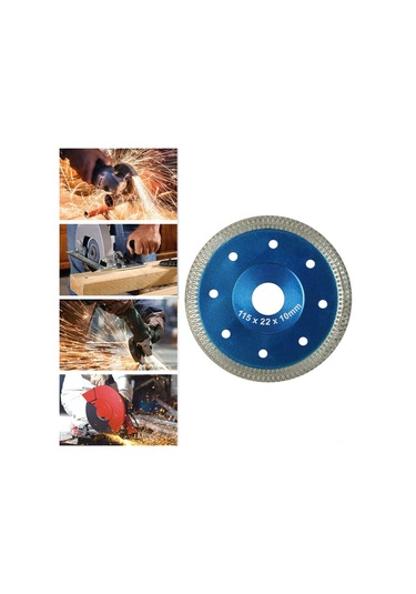 Samdoo 105mm Elmas Kesme Diski - Seramik Ve Fayans İçin Yüksek Hızda Kuru Kesim