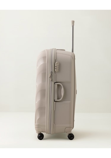 Madame Coco Huitre Valiz/bavul - Bej - Büyük Boy 8684427033920 Ekru