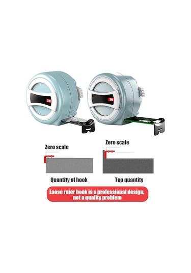 5mx19mm-color1-yüksek Hassasiyetli Metrik Mezura 3 5 7.5 10 Metre Hassas Ve Dayanıklı Ölçüm Cetveli Mezura Hassas