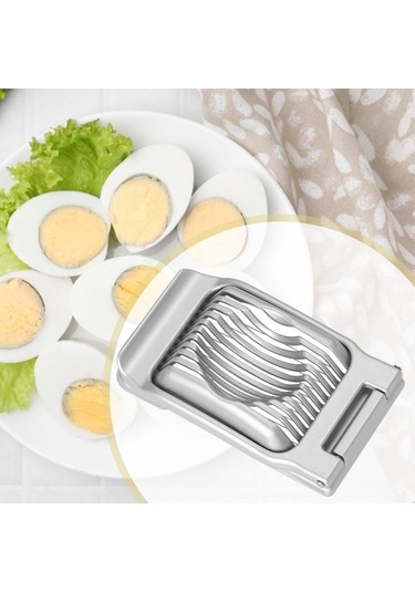 Suntek Yumurta Dilimleme Sert Haşlanmış Dicers Chopper Ağır Gümüş Diğer