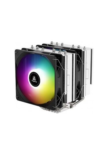 Segotep Fz6 Pro Siyah 2x120mm Kule Tipi İşlemci Soğutucu Lga 1700 Ve Am5 Uyumlu