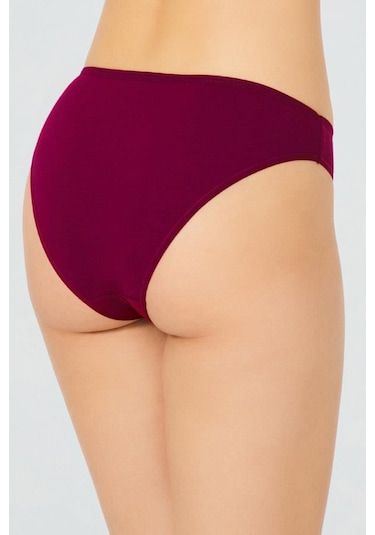 Cottonhill Pamuklu Kadın Bikini Külot 5'li Paket-2 Çok Renkli 2