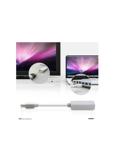 4K Destekli Mini Displayport To Hdmi Kablo MacBook Uyumlu Thunderbolt