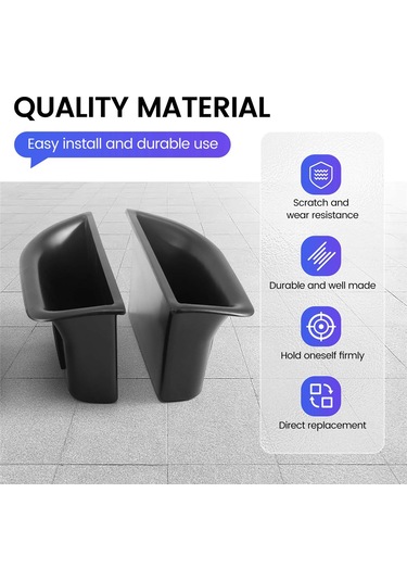 Anjiexun Mercedes Benz 2010-2015 E Sınıfı W212 E200 E260 Kapı Saklama Kutusu