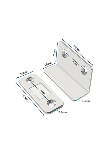 Lıpko Manyetik L-kilit Kapılar İçin Sessiz 2 Adet 143608215 Zirveli