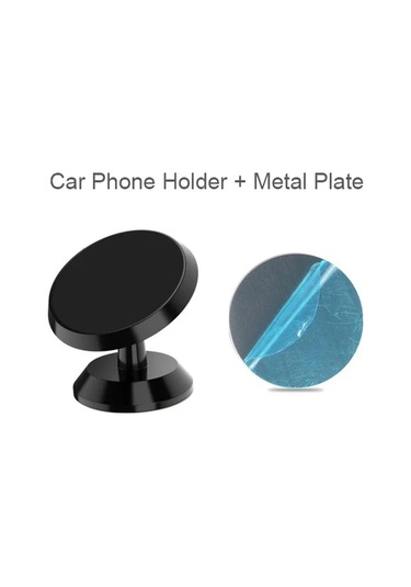 Untoom Untoom Evrensel Mıknatıslı Araç Telefon Tutucu İphone X Xs Max Samsung İçinblack Black