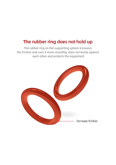 Teltree Siyah Alüminyum Fleksibl Kamera Braketi - Çift 1/4" Vida Bağlantısı, İki Top 360 Döner Mikrofon/monitör/led Işık Tutucu