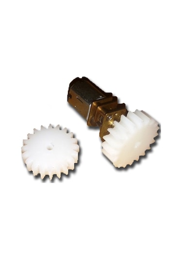 22Mm Plastik Dişli ( 3Mm D Tipi Milli N20 Motora Uygun)
