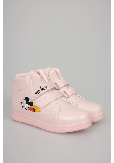 GİMER - Baskılı Pudra Cırtlı Bot - MİA110601G Pudra