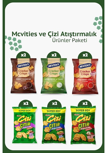 Mcvitie's-çizi Atıştırmalık Kraker Paketi