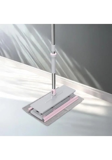 32 Cm Geniş Paletli 4xl Mop - 8 Adet Bez Hediyeli Açık Bej