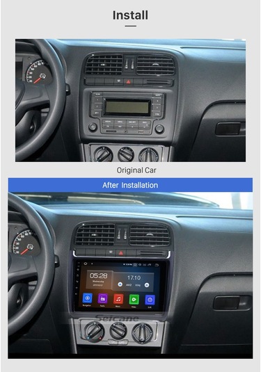 Vw Polo 2012+ Multimedya Navigasyon Usb Kamera Carplayer