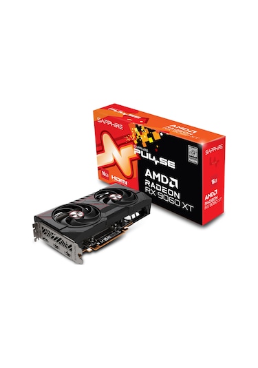 Sapphire Pulse Amd Radeon Rx 9060 Xt 11350-03-20g 16gb Oc Gddr6 Aeae2sap0014