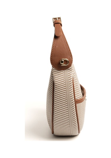 Silver Polo Kadın Omuz Çanta 1194 Bej - Taba