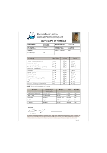 Xmagıclabs Igf1 İgf1 +beta Ecdysterone+bacopa+d3 Gh 180 Kapsül