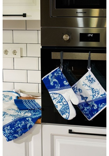 Blumos-8324-11 Miss Betty Mutfak Önlüğü Seti 001