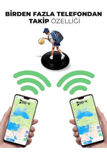 Hbb-k Plus Tag 01 Ios - Android Uyumlu Airtag Akıllı Takip