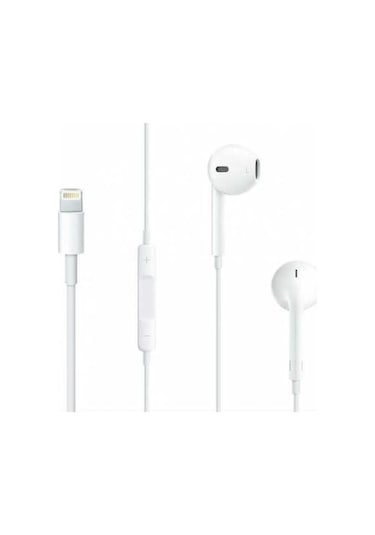 Apple Uyumlu iOS iPhone 11 Pro Max Mikrofonlu Kulaklık, Kablolu Light