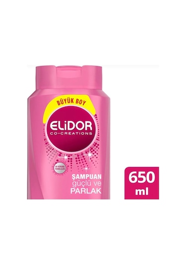 Elidor Güçlü Parlaklık Şampuan 650 ML