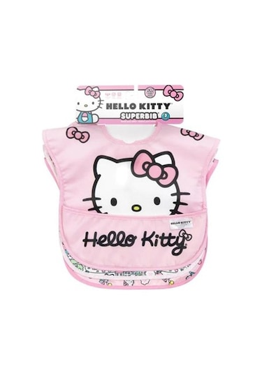 Bumkins Superbib Önlük 3'lü Paket - Hello Kitty Çok Renkli