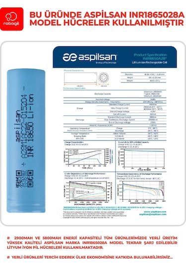 Irobat Queen 2900mah Uyumlu Robot Süpürge Pili A2917bs-ıro-001