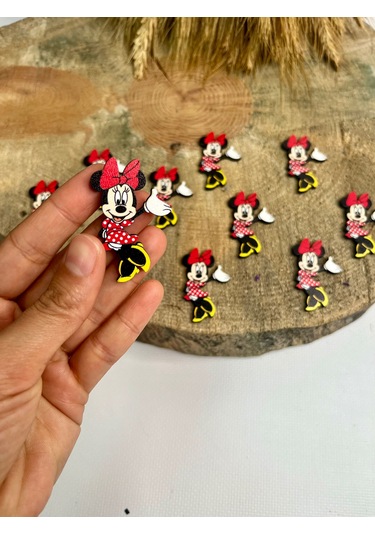 Mr. Home Miki Mause Ahşap Figür-uv Baskılı Figür