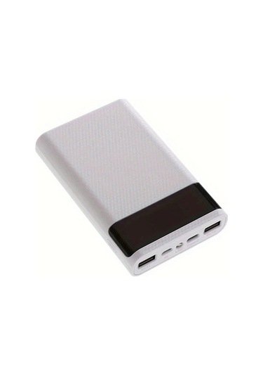 Boatshop1 Siyah Ka4 15000mah Taşınabilir Güç Bankası 4x18650 Pil Depolama Kutusu Çift Usb Çıkışı Pvc Malzeme İphone Xiaomi Cihazlar İçin