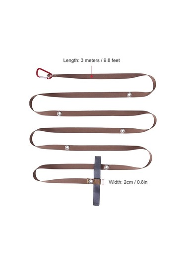 Novahub 3m Nylon String - Black/red/olive Green/brown Options - Olive Green, 3m Yüksek Kaliteli Çadır İpi - Siyah/kırmızı/ord. Yeşili/kahverengi Haki