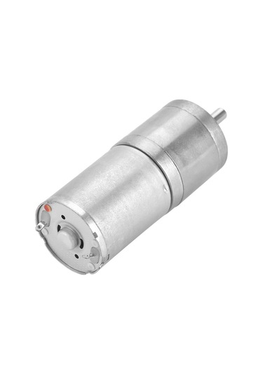 Wezone 12v 100rpm Metal Dişli Dc Motor, Yüksek Tork, Düşük Gürültü, 25mm Dış Çaplı Ga370 Robot, Elektronik Kilit Uygulamaları