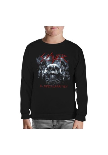 Slayer - B-Sides & Rarities Siyah Çocuk Sweatshirt Siyah