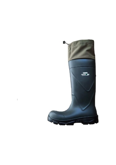 Siber Outdoor -20 Derece Boğazlı Astarlı Uzun Çizme Haki