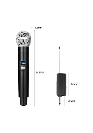 Ultratekno Wn05 Ses Sistemi Hoparlör İçin Kablosuz El Mikrofonu