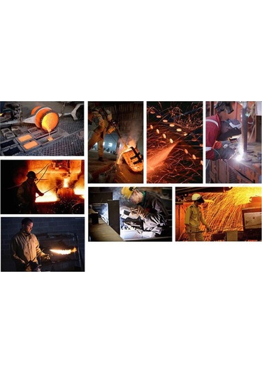 Suntek Magideal Isıya Dayanıklı Alüminyum Folyo Önlük Yüksek