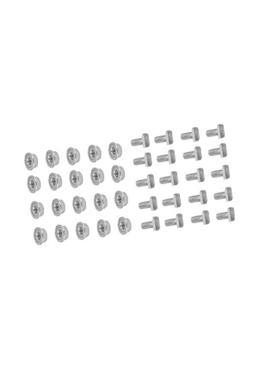 Besthome1 20 Adet M6 Paslanmaz Çelik Flanşlı Cıvata Somun Seti - Sera Montajı İçin Korozyona Karşı Güçlü