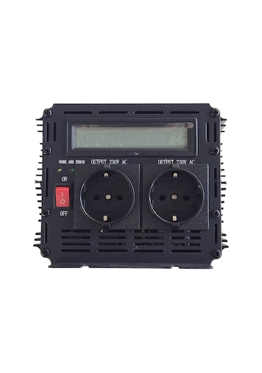 Mullinix 12v 1500w 20a Şarjlı Tam Sinüs İnverter