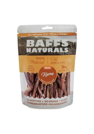 Baffs Naturals Kurutulmuş Kuzu Kamışı Köpek Ödülü 100 Gr