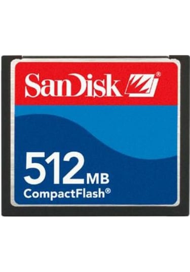 Sandisk 512 MB Cf Compact Flash Hafıza Kartı Cnc Makine Kartı