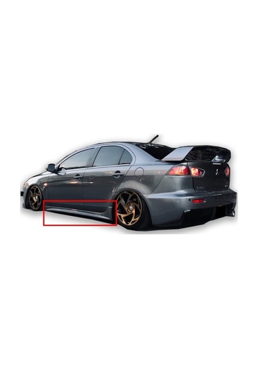 Mitsubishi Lancer Evo 2009 - 17 Marşpiyel Plastik Boyasız