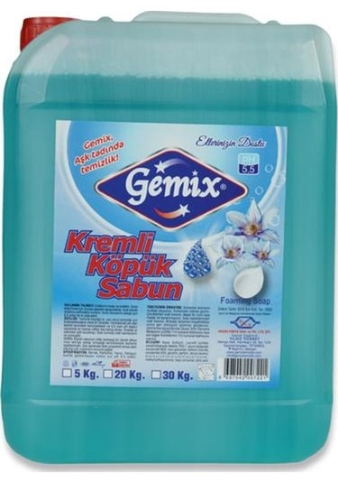 Gemix Köpük Sıvı Sabun 5 L